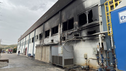 Balıkesir'de Fabrika Yangını