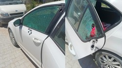 Park Halinde Araca Kurşun Yağmuru