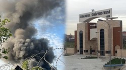 İstanbul Üniversitesi'nde Korkutan Yangın