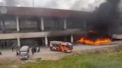 Ankara'da Korkutan Yangın