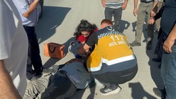 Adıyaman’da Motosiklet devrildi, Sürücü Yaralandı
