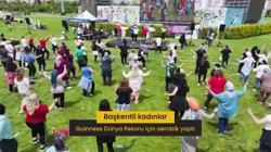 Ankara'da Kadınlar Guinness Rekoru İçin Buluştu