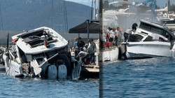Bodrum'da Teknede Büyük Patlama, Yaralılar Var