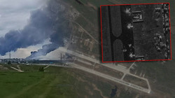 Dünya Ukrayna'nın Rusya'ya Düzenlediği Sürpriz Saldırıyı Konuşuyor... Operasyonun Uydu Görüntüleri Yayınlandı