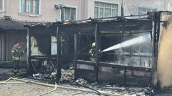 Esenyurt'ta Öğrenci Yurdunda Korkutan Olay! Tamamen Yandı
