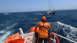 Bodrum Açıklarında Korku Dolu Anlar