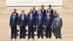 Bakan Tunç ve Yeni HSK Üyelerinden Anıtkabir'e Ziyaret