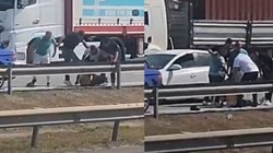 Otoyolda Linç Gibi Saldırı: Önü Kesildi, Darbedildi, Su ile Ayıltılmaya Çalışıldı!