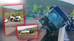 Bingöl’de Otomobil Şarampole Devrildi: 4 Yaralı