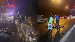 Biten Benzin Sonu Oldu! FSM Köprüsü'nde Feci Kaza: Ölü ve Yaralılar Var