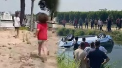Baba ve Kızları, Babalar Günü'nde Can Verdi! Mezarlık Ziyareti Görüntüleri Kahretti