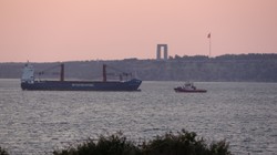 Çanakkale Boğazı'nda Yük Gemisinde Yangın