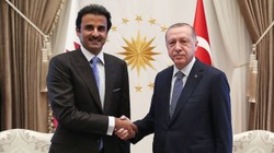 Cumhurbaşkanı Erdoğan'ın Diplomasi Trafiği Sürüyor! Katar Emiri Al Sani ile Görüştü