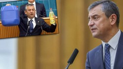Özgür Özel Elinde Mazotla Kürsüye Çıktı, 'Ben Hep 50 Liralık Alıyorum' Diyenlere Böyle Seslendi