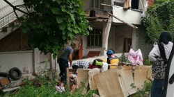 Tokat'ta Çöken Balkonun Altında Kalan Kişi Yaralandı