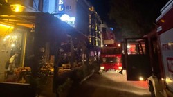 Erdek'te Otel Odasında Yangın