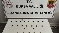 Bursa'da Tarihi Eser Operasyonu: Çok Sayıda Sikke Ele Geçirildi