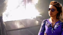 İzmir'deki Yangın Ünlü İsmin Okulunu da Kül Etti! O Anları Böyle Paylaştı