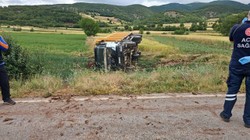 Tokat'ta Feci Kaza: Kamyon Şarampole Yuvarlandı, Sürücü Hayatını Kaybetti