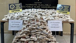 Hatay’da 600 Bin Tane Uyuşturucu Hap Ele Geçirildi