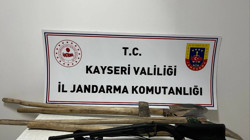 Kayseri'de Kaçak Kazı Yapanlara Suçüstü