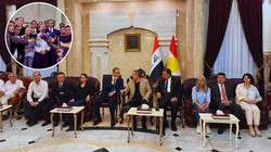 Terör Örgütü PKK Silah Bırakacak: DEM Parti Heyeti Süleymaniye'de! Resmi Törenle Karşılandılar