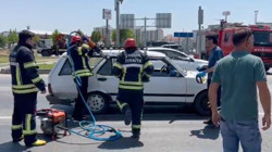 Çorum'da İki Otomobil Çapıştı! 3 Kişi Yaralandı