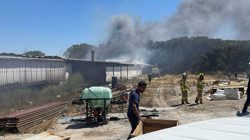 Balıkesir'de Yumurta Üretim Tesisinde Yangın