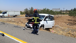 Şanlıurfa'da Yürekleri Ağza Getiren Kaza