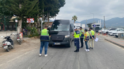 Antalya’da Korsan Denetimi! 20 Araca Ceza Yağdı