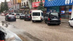 Sarıkamış’ta Sağanak Yağmur Sele Neden Oldu