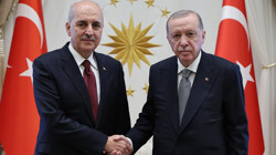 Cumhurbaşkanı Erdoğan, TBMM Başkanı Kurtulmuş'u Kabul Etti