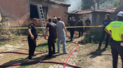 Konya'da Müstakil Evde Yangın