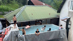 Rize’de Çocuklardan Sıcak Havaya Gülümseten Önlem