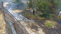 Malatya Darende’de Bahçe Yangını