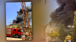 Gaziantep'te Halı Fabrikasında Yangın Paniği! Kontrol Altına Alındı