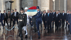 Kazakistan Cumhurbaşkanı Tokayev'den Anıtkabir'e Ziyaret