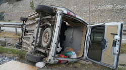 Cenazeye Gidiyorlardı, Ölüme Gittiler! Feci Kaza: 1 Ölü, 1 Yaralı