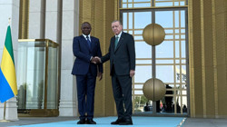 Cumhurbaşkanı Erdoğan, Gabon Cumhurbaşkanı Nguema'yı Resmi Törenle Karşıladı