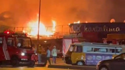 Kartal'da Balıkçı Barınağında Yangın, 4 Restoran Küle Döndü