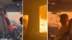 Çanakkale'de Alevlerin Arasında Can Pazarı! Dehşet Anları Kamerada