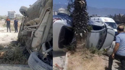 Hatay’da Takla Atan Otomobil Ağaca Çarptı: 2 Yaralı