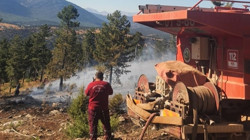 Adana Saimbeyli'deki Orman Yangını Söndürüldü