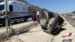 Denizli’de Tofaş Otomobil Takla Attı: 4 Yaralı