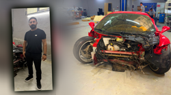 17 Milyonluk Ferrari Nasıl Parçalandı? Herkesin Konuştuğu Kazayı Yapan Usta İlk Kez Konuştu