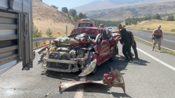 Kars'ta Trafik Kazası! 1 Kişi Yaralandı