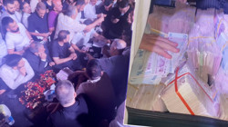 Para Yağmuru Değil Aşiret Düğünü! 19 Milyon Lira Takıldı, Paralar Valizlere Sığmadı