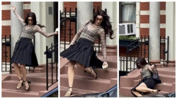 Hollywood Yıldızı Anne Hathaway Yürekleri Ağza Getirdi! Film Setinde Korkutan Kaza