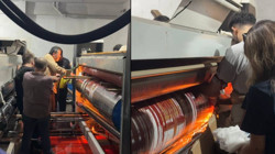 Elini Baskı Makinesine Kaptırdı! 1,5 Saatlik Çalışmayla Zor Kurtarıldı