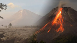 Endonezya’daki Semeru Yanardağı’nda İki Patlama! Küller Her Yeri Sardı, Alarm Verildi